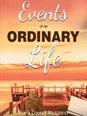 cover image of Events of an Ordinary Life